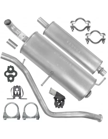 Zestaw tłumików Peugeot 307 04.2001-05.2009 2.0 Hatchback