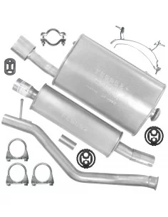 Zestaw tłumików Peugeot 206 CC 01.1998-12.2009 2.0 CC Cabrio