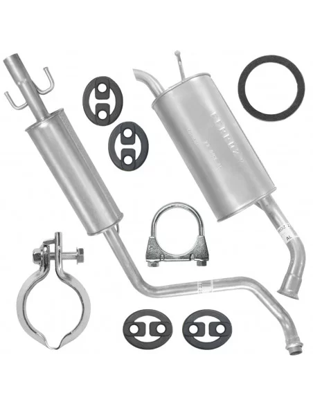 Zestaw tłumików Toyota Yaris 1 I P1 01.1999-12.2002 1.3 Hatchback