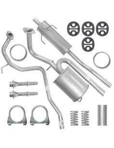 Zestaw tłumików Toyota Yaris 2 II P9 08.2005-12.2014 1.3 Hatchback