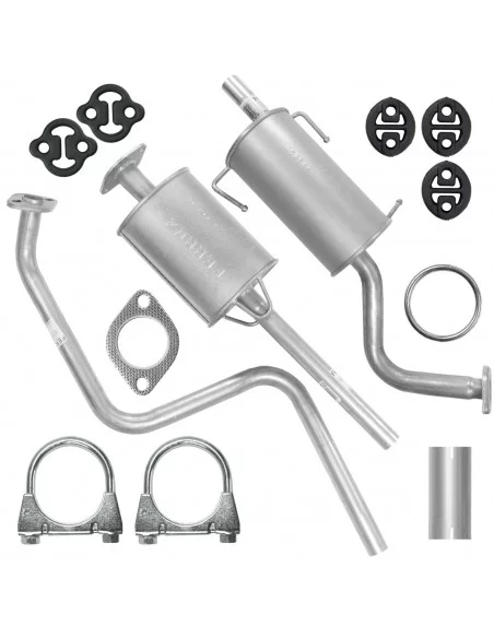 Zestaw tłumików Nissan Micra 2 II K11 08.1992-02.2003 1.0 1.4 Hatchback