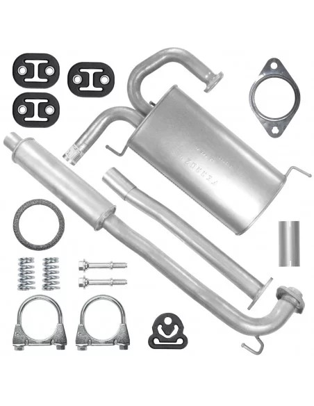 Zestaw tłumików Nissan X-Trail 1 I T30 06.2001-03.2007 2.2 DCI