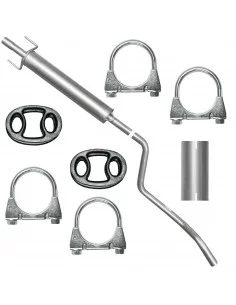 Tłumik środkowy Opel Meriva A 01.2003-05.2010 1.4i 16V 1.6i 1.6i 16V