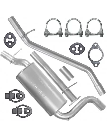 Zestaw tłumików Ford Focus II 2 MK2 09.2004-09.2011 2.0 TDCI Kombi DPF