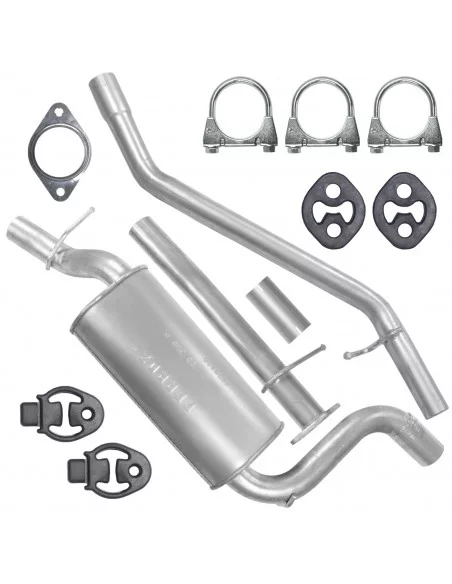 Zestaw tłumików Volvo S40 2 II 12.2003-12.2012 2.0 D Sedan DPF