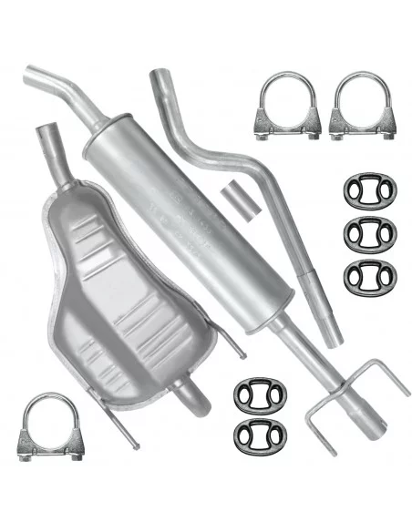 Zestaw tłumików Opel Astra H III 3 03.2004-12.2010 1.4i 16V Hatchback Coupe GTC