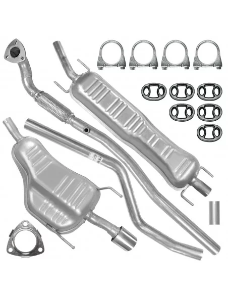Zestaw tłumików Opel Astra H III 3 03.2004-12.2014 1.8 Kombi Caravan