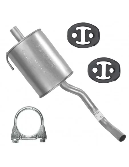 Tłumik końcowy Fiat 500C 10.2007-05.2010 1.2i Cabrio