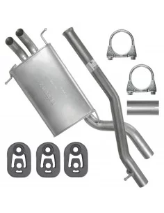 Tłumik końcowy Mercedes C-Klasa C 200 C 220 W203 T203 S203 10.2000-02.2007 2.2 Cdi TD Sedan Kombi