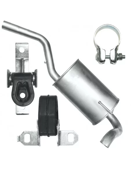 Tłumik końcowy Volkswagen Lupo 10.1998-08.2005 1.0i 1.4i