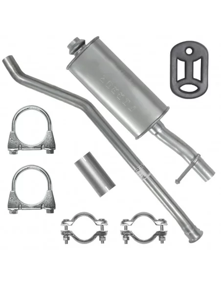 Tłumik środkowy Peugeot Partner I 1 01.1996-01.2002 1.1i 1.4i 1.8i