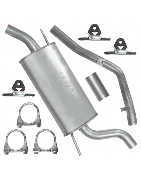 Tłumik końcowy Volkswagen Transporter T4 IV 09.1990-12.1995 2.0i 2.5i 1.9 D 1.9 TDI 2.4 D Furgon SWB (2920 mm)