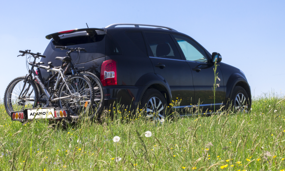 Bagażnik rowerowy Peruzzo Parma i hak holowniczy automatycznie wypinany do SsangYong Rexton W