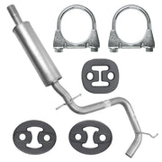 Ferroz Tłumik środkowy do Volkswagen Golf 5 V Kombi 2003 - 2008 1.9 TDI_1