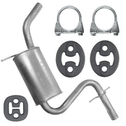 Ferroz Tłumik środkowy do Volkswagen Golf 5 V Hatchback Kombi 2003 - 2008 1.4 TSI_1