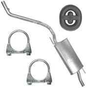 Ferroz Tłumik końcowy do Volkswagen Transporter T4 IV Furgon Skrzynia SWB 2920 mm LWB 3320 mm 1996 - 2003 1.9 TD 2.0i 2.4 D 2.5i 2.8 VR6_1