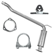 Ferroz Tłumik końcowy do Volkswagen Transporter T4 IV Furgon Skrzynia SWB 2920 mm LWB 3320 mm 1996 - 2003 1.9 TDI 2.4 D 2.5 TDI_1