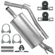 Ferroz Tłumik końcowy do Volkswagen Transporter T4 IV Furgon SWB 2920 mm LWB 3320 mm 1996 - 2003 1.9 TDI 2.4 D_1