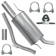 Ferroz Tłumik środkowy do Volkswagen Transporter T4 IV Furgon SWB 2920 mm LWB 3320 mm 1996 - 2003 2.0i 2.5i 2.8 VR6_1