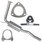 Ferroz Tłumik końcowy do Volkswagen Transporter T4 IV Furgon Skrzynia SWB 2920 mm LWB 3320 mm 1996 - 2003 2.0i 2.5i_1