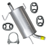 Ferroz Tłumik środkowy do Opel Corsa C III 3 Hatchback 2000 - 2006 1.0i 12V_1