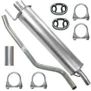 Ferroz Tłumik środkowy do Opel Corsa C III 3 Hatchback 2000 - 2006 1.0i 12V_1