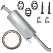 Ferroz Tłumik końcowy do Opel Astra G II 2 Sedan 1998 - 2009 1.4i 1.6i 1.7 DTI 1.7 TD 1.8i 2.0i_1