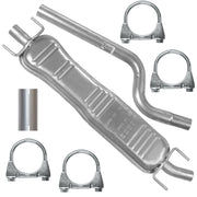 Ferroz Tłumik środkowy do Opel Astra H III 3 Hatchback Coupe GTC 2004 - 2014 1.6i 16V 1.8i 16V_1