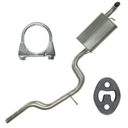 Ferroz Tłumik środkowy do Ford Mondeo MK3 III 3 Hatchback Sedan 2000 - 2007 2.0 DCi 2.2 TDCI TD_1
