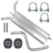 Ferroz Tłumik końcowy do Mercedes 200 200D 230 250D T124 Kombi 1984 - 1995 2.0 D 2.0i 2.3 2.5 D_1