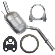 Ferroz Tłumik końcowy do Mercedes 200 200D 230 250 W124 T124 Sedan Kombi 1984 - 1995 2.0 i 2.0D 2.3 2.5 D_1