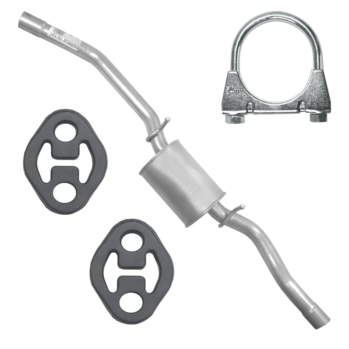 Ferroz Rura wydechowa do Mercedes A A170 A180 A200 W169 Hatchback 2004 - 2012 1.7_1
