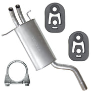 Ferroz Tłumik środkowy do Mercedes C180 C200 C230 W203 S203 Sedan Kombi 2000 - 2007 1.8 2.0_1
