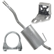 Ferroz Tłumik końcowy do Renault Clio 2 II B Hatchback 1998 - 2013 1.2i 1.4i 1.9D_1