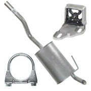 Ferroz Tłumik końcowy do Seat Cordoba 1 I 6K Sedan Coupe Kombi Vario 1993 - 2002 1.9 SDI 1.9 TDI_1