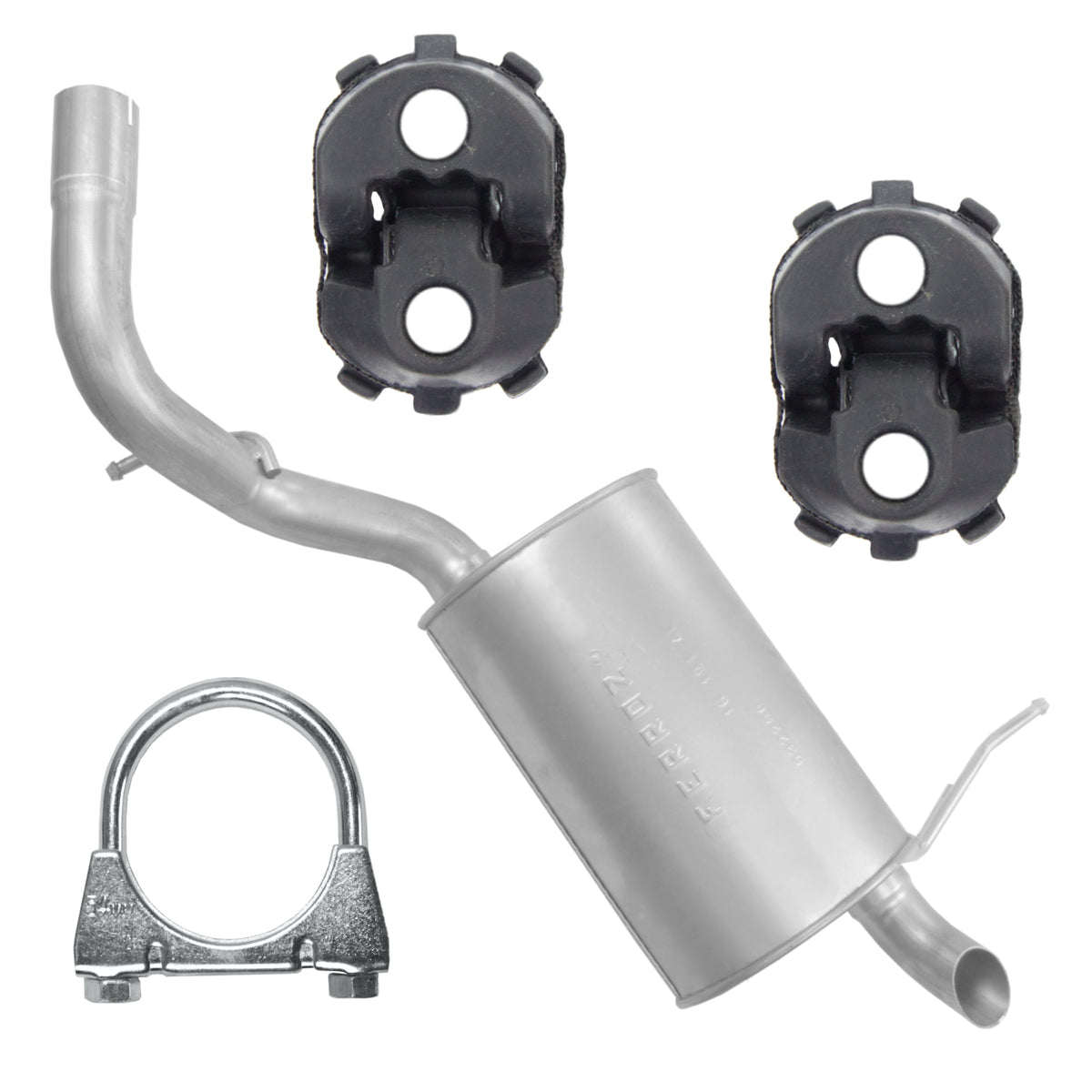 Ferroz Tłumik końcowy do Peugeot 407 Sedan Kombi 2004 - 2011 1.6 HDI_1