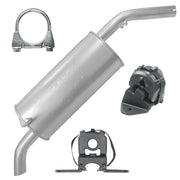 Ferroz Tłumik środkowy do Peugeot 207 Hatchback 2006 - 2015 1.6 HDI_1