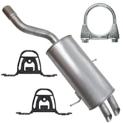 Ferroz Tłumik środkowy do BMW 3 320 323 328 E46 Sedan Kombi Touring Coupe Cabrio 1997 - 2005 2.0 2.5 2.8_1