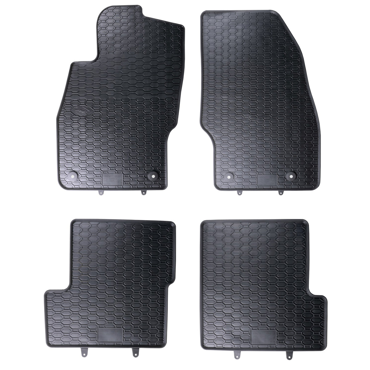 Dywaniki gumowe Geyer&Hosaja czarne do OPEL CORSA 5 V E Hatchback 2014 - 2019_2