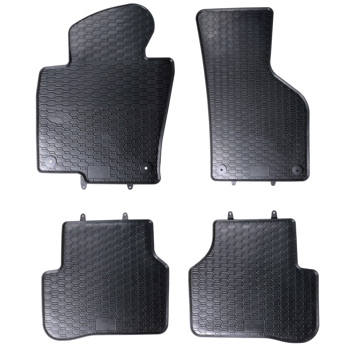 Dywaniki gumowe Geyer&Hosaja czarne do VOLKSWAGEN PASSAT B6 Sedan Kombi Variant 2005 - 2010_2