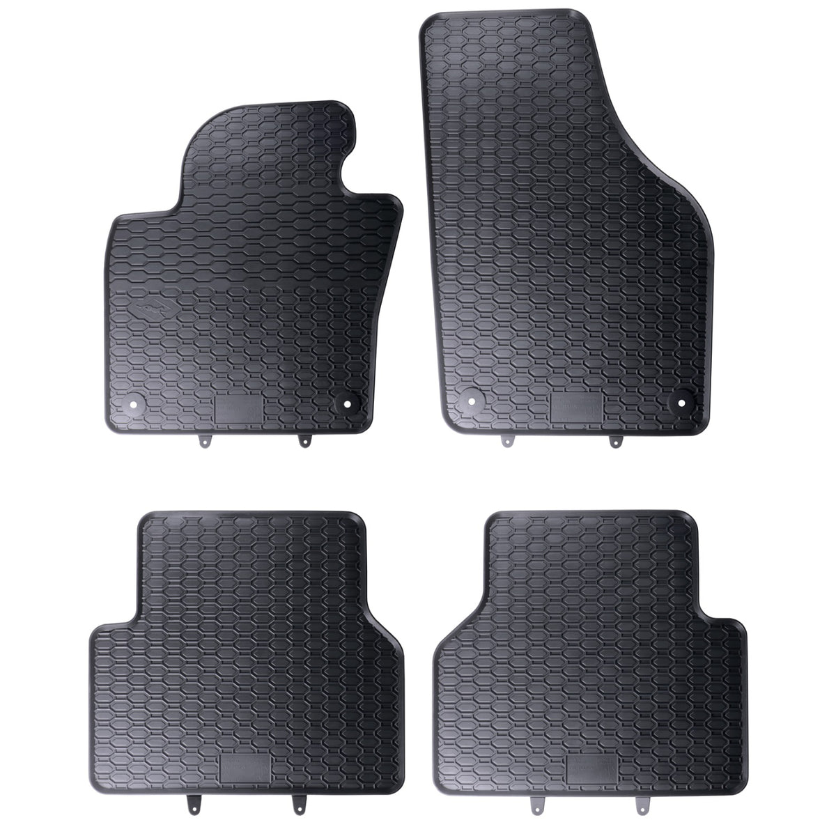 Dywaniki gumowe Geyer&Hosaja czarne do VOLKSWAGEN TIGUAN 1 I SUV 2007 - 2016_2