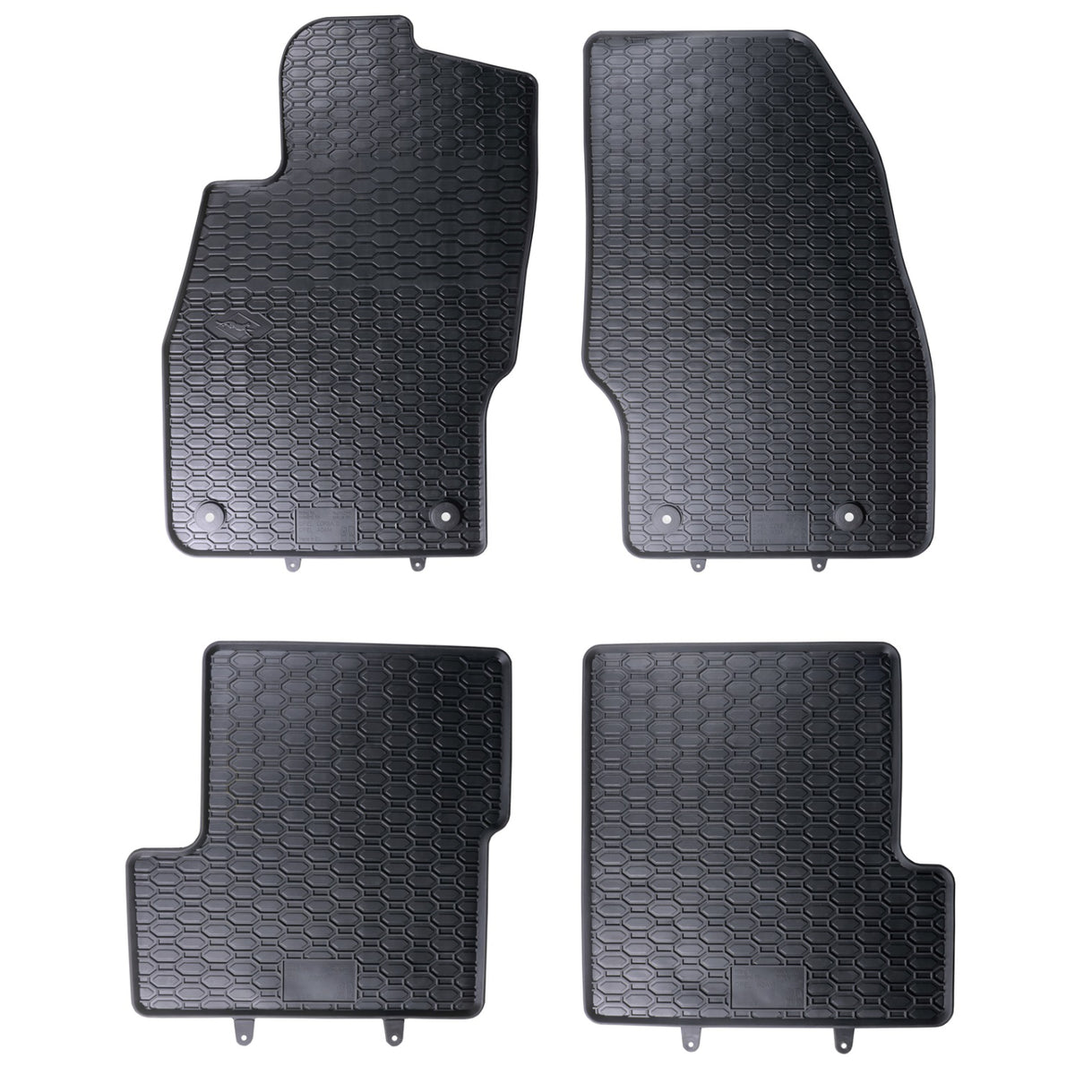 Dywaniki gumowe Geyer&Hosaja czarne do OPEL ADAM 1 I Hatchback 2013 - 2019_2