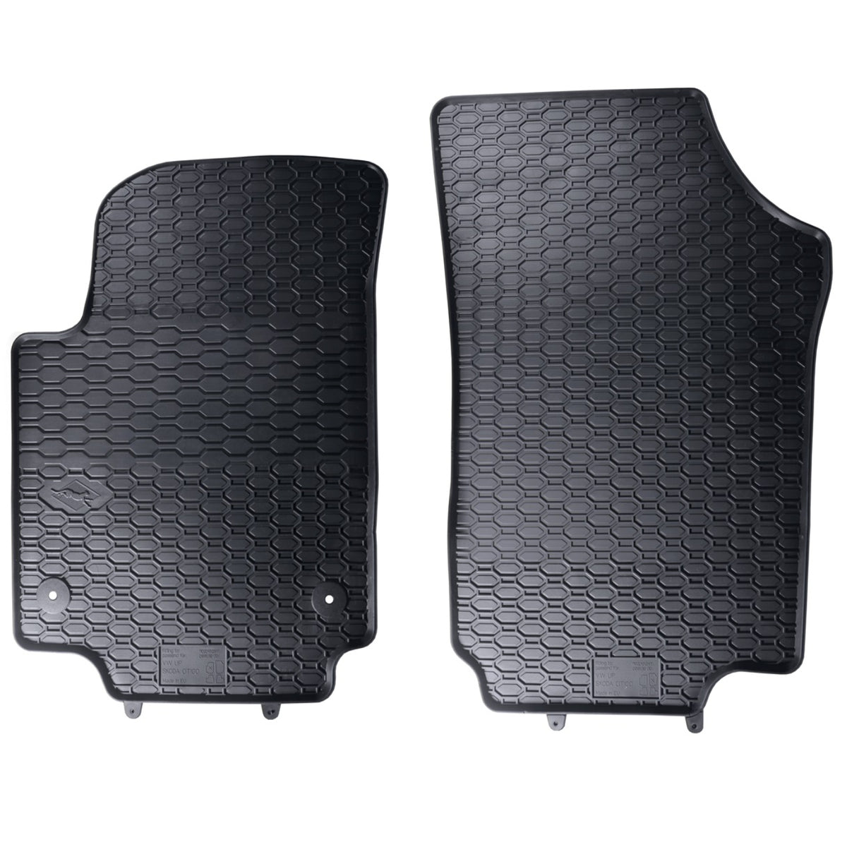 Dywaniki gumowe Geyer&Hosaja czarne do SKODA CITIGO 1 I Hatchback 2011 - 2019_2