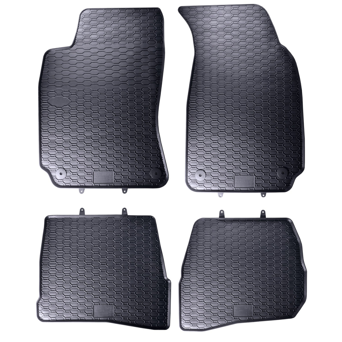 Dywaniki gumowe Geyer&Hosaja czarne do VOLKSWAGEN PASSAT B5 Sedan Kombi Variant 1996 - 2005_2