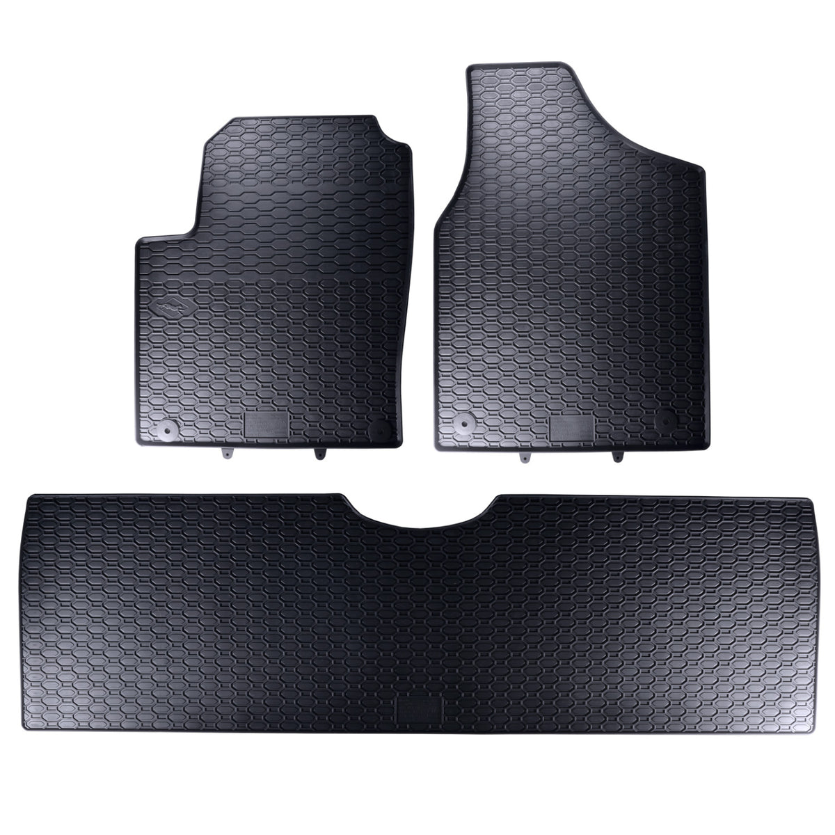 Dywaniki gumowe Geyer&Hosaja czarne do SEAT ALHAMBRA 1 I VAN 1997 - 2010_2