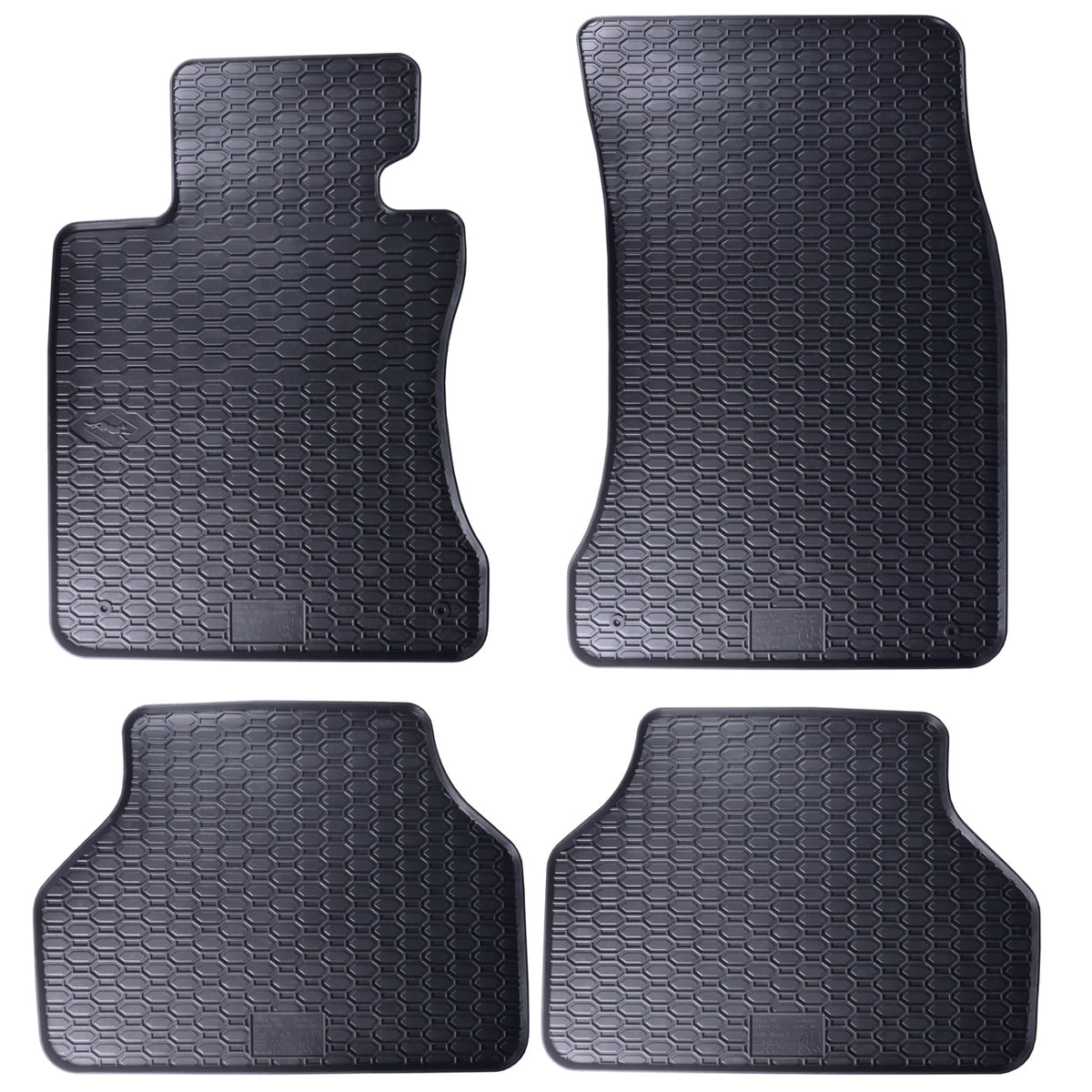 Dywaniki gumowe Geyer&Hosaja czarne do BMW 5 E60/E61 Sedan Kombi Touring 2003 - 2010_2