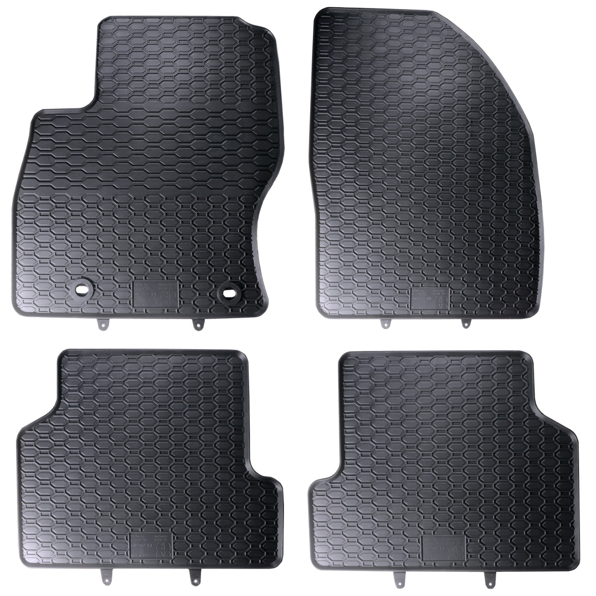 Dywaniki gumowe Geyer&Hosaja czarne do FORD FOCUS 2 II MK2 Sedan Hatchback Kombi Estate 2005 - 2011_2