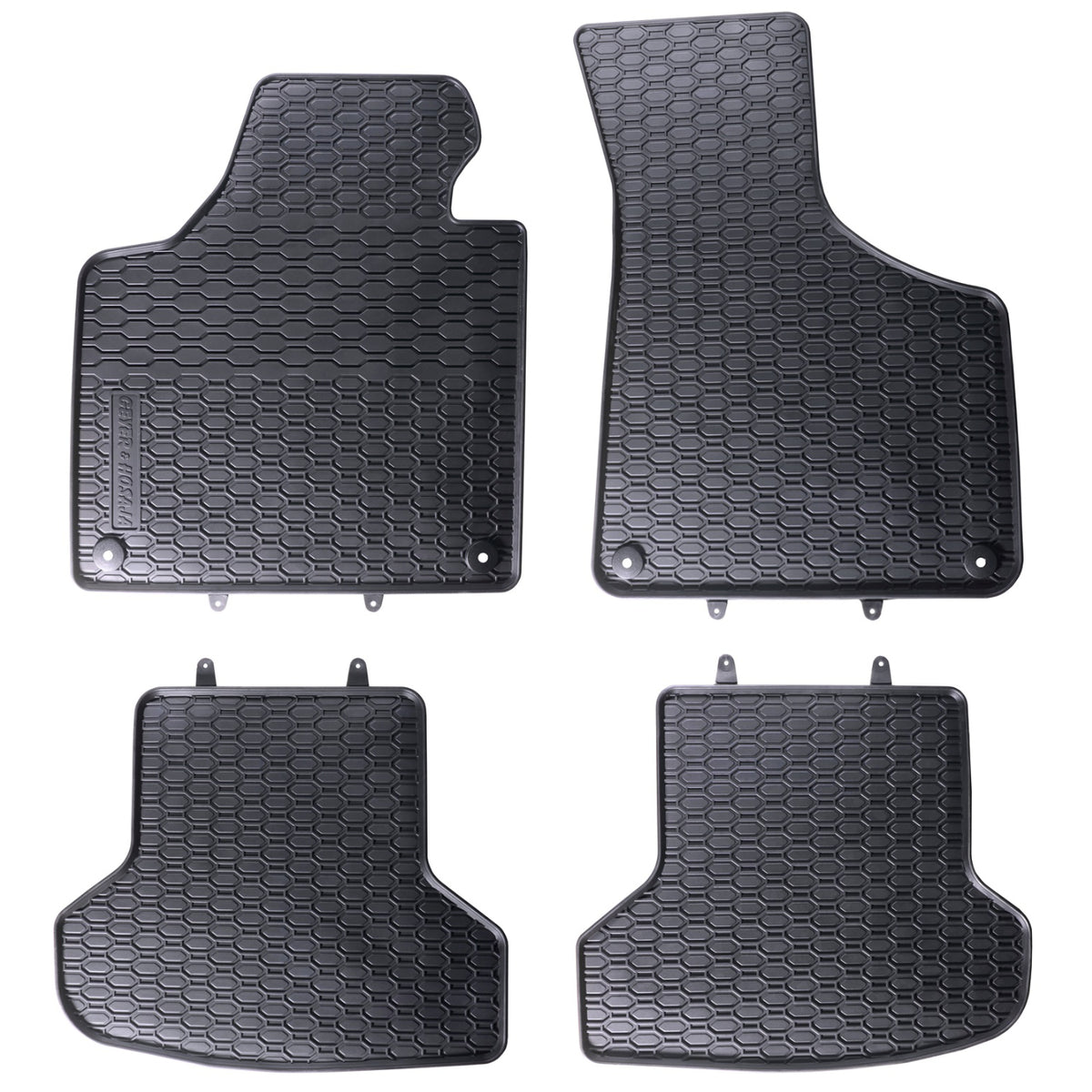 Dywaniki gumowe Geyer&Hosaja czarne do AUDI A3 8P Hatchback Sportback Cabrio 2003 - 2013_2