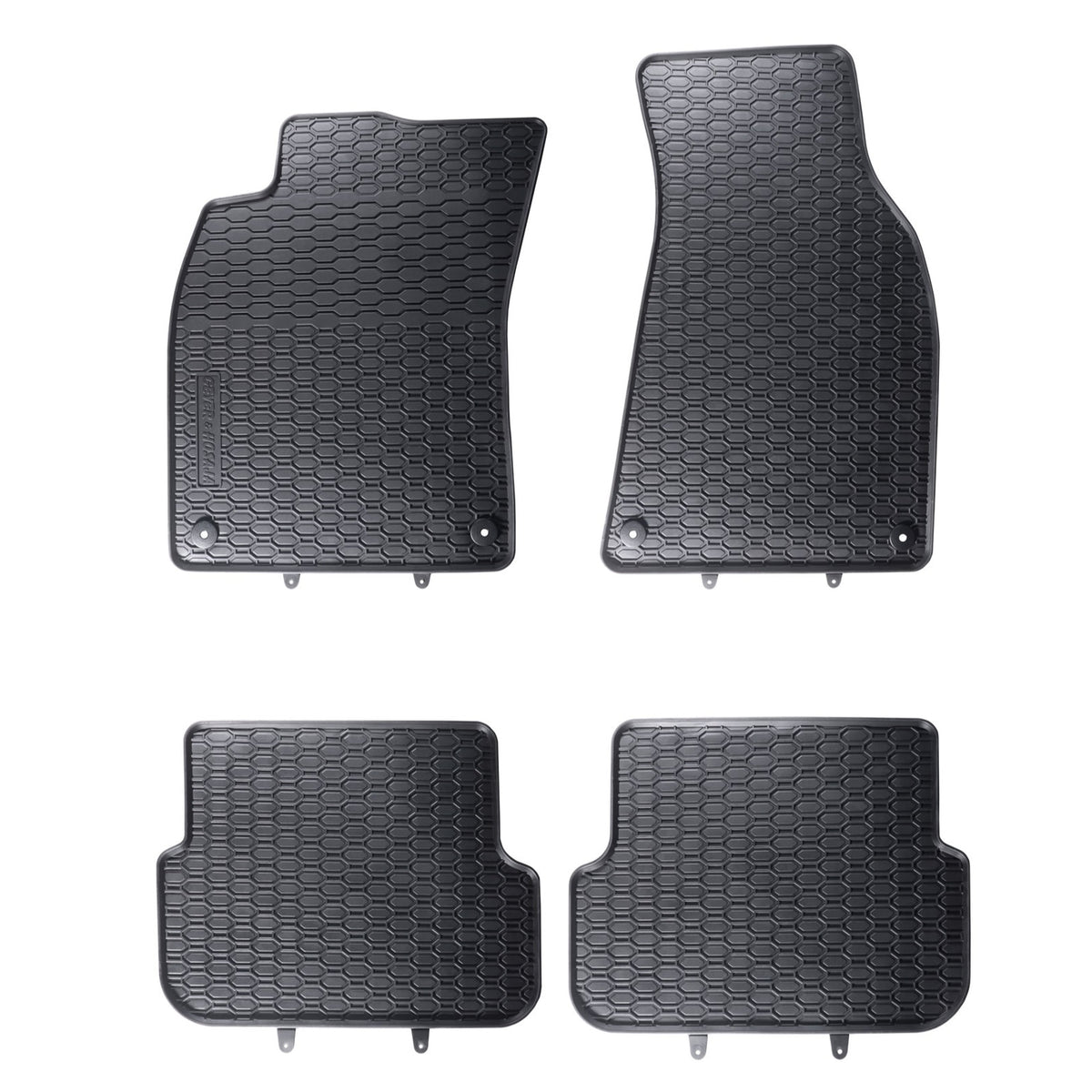Dywaniki gumowe Geyer&Hosaja czarne do AUDI A6 C6 Sedan Kombi Avant Allroad 2004 - 2011_2