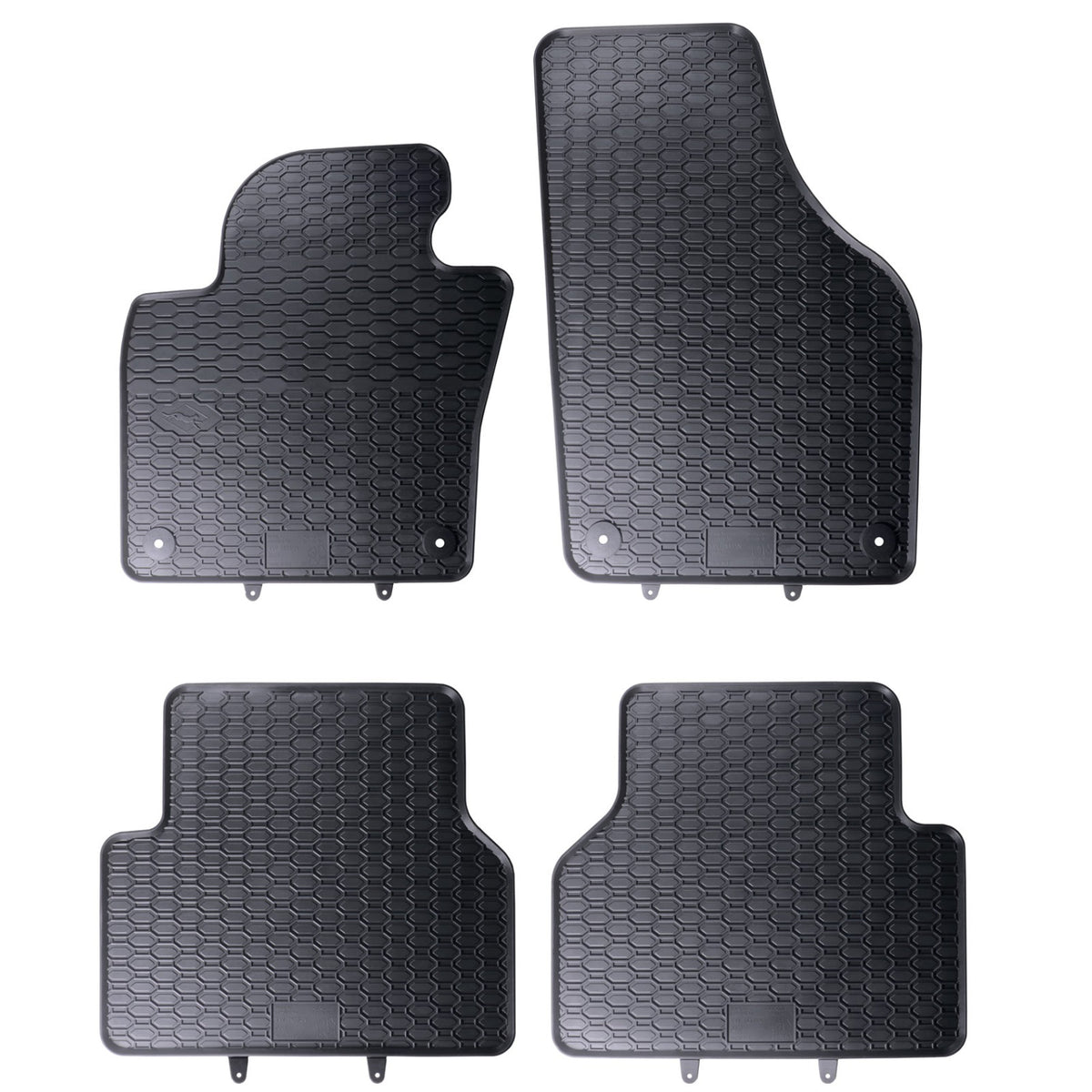 Dywaniki gumowe Geyer&Hosaja czarne do VOLKSWAGEN TOURAN 1 I 1T VAN 2003 - 2015_2